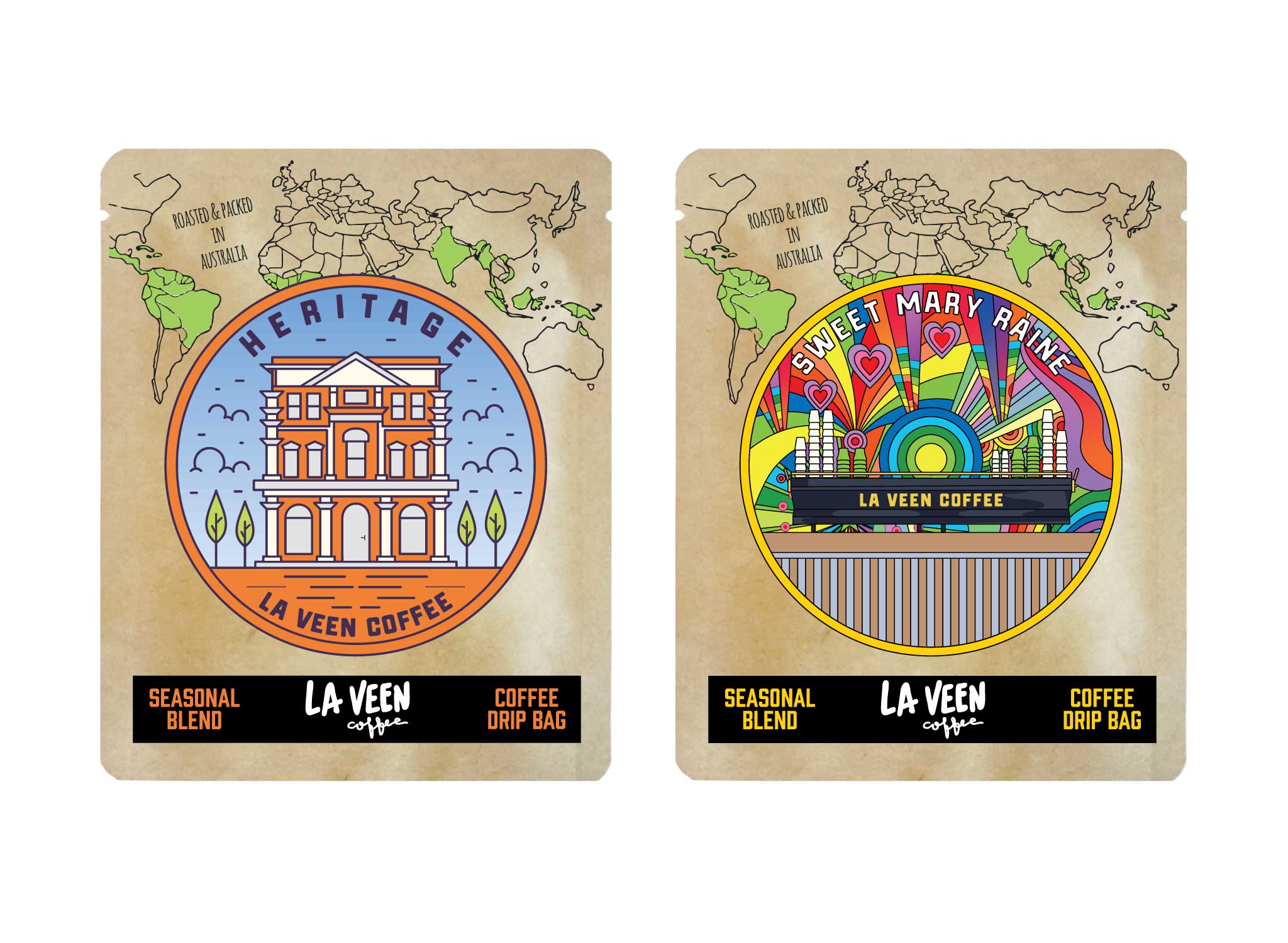 La Veen seasonal blend coffee collection