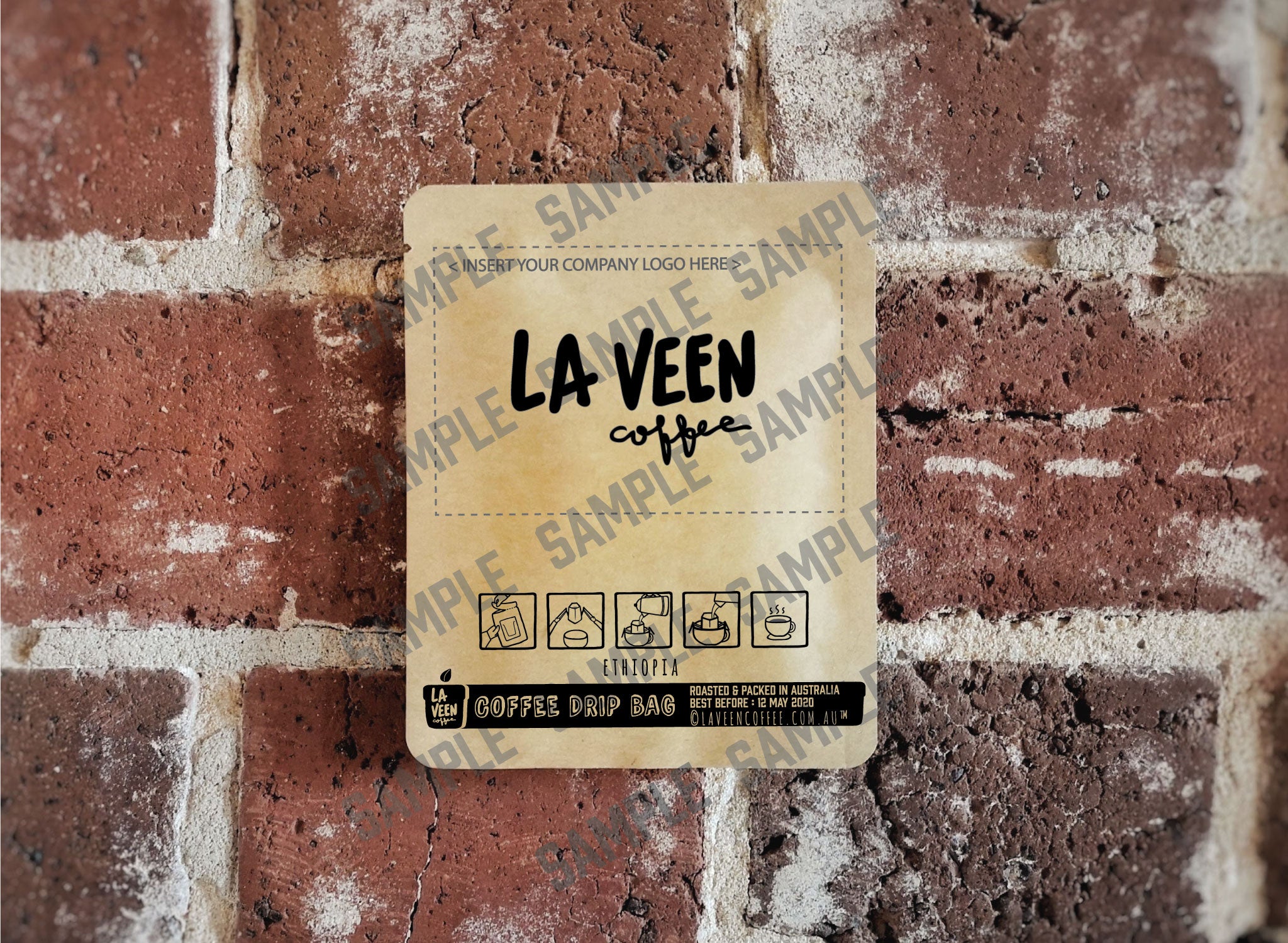 La Veen custom design coffee gift box