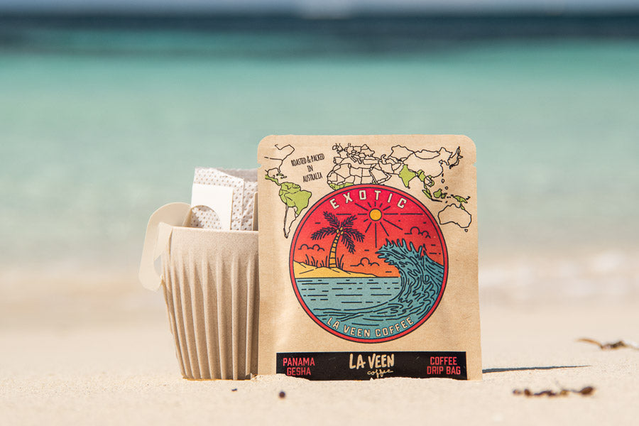 Exotic Drip Bag Coffee Beach