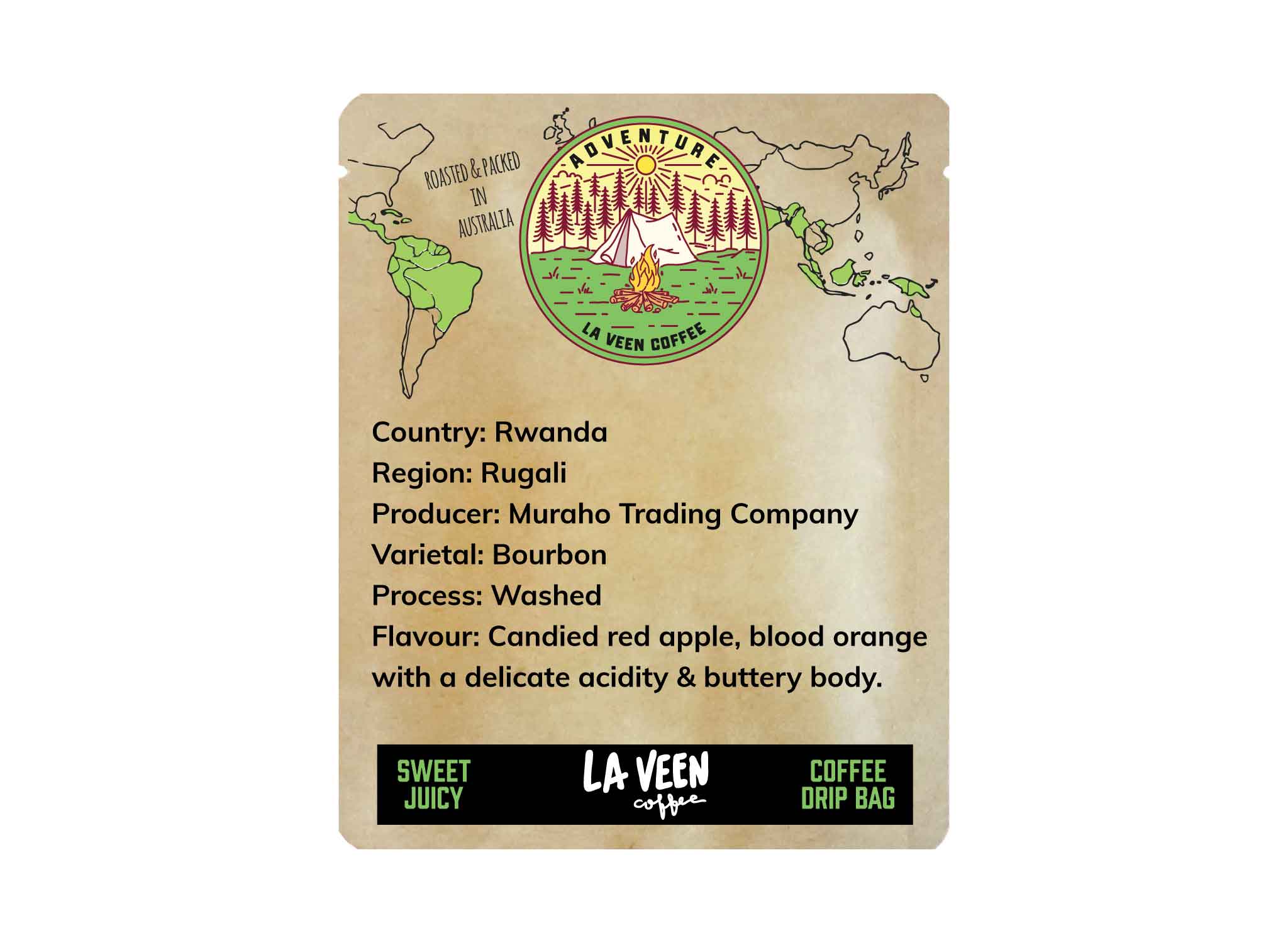 La Veen Adventure coffee drip bag