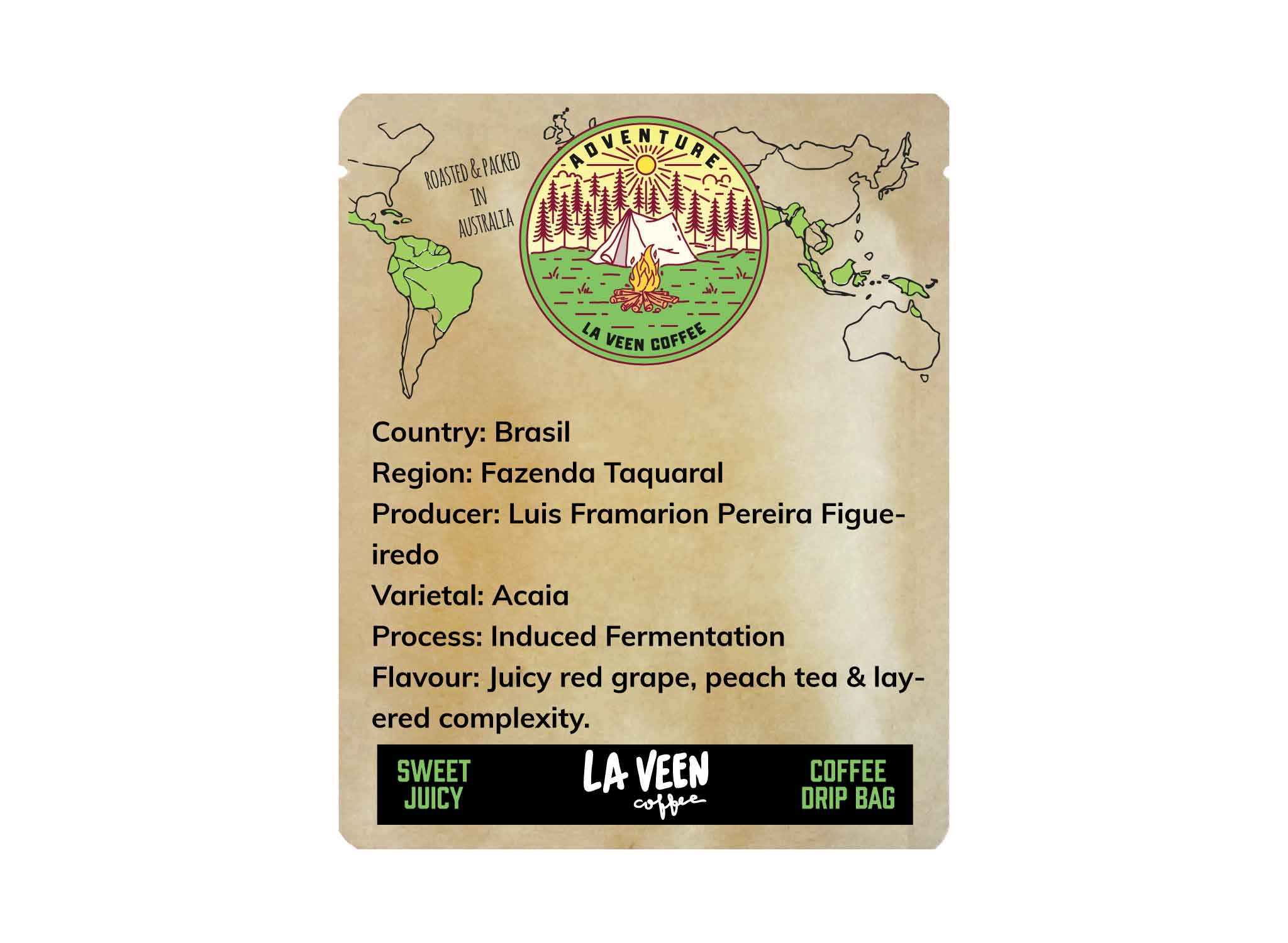 La Veen Adventure coffee drip bag