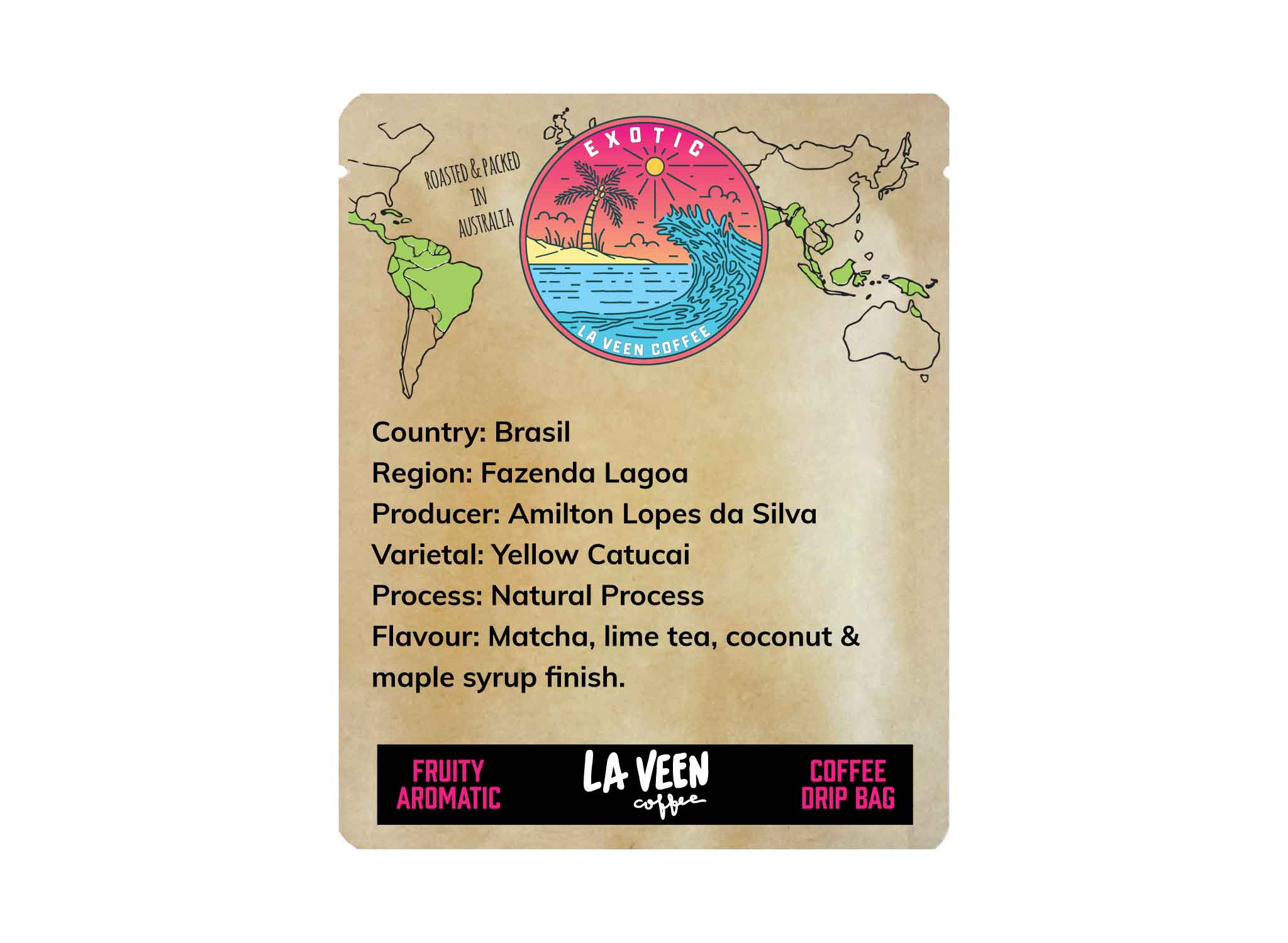 La Veen Exotic coffee drip bag