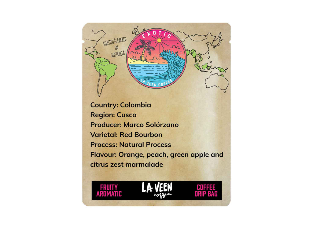 La Veen Exotic coffee drip bag