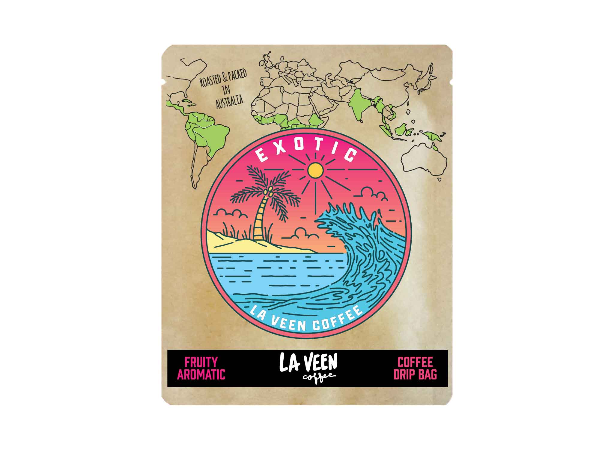 La Veen Exotic coffee drip bag