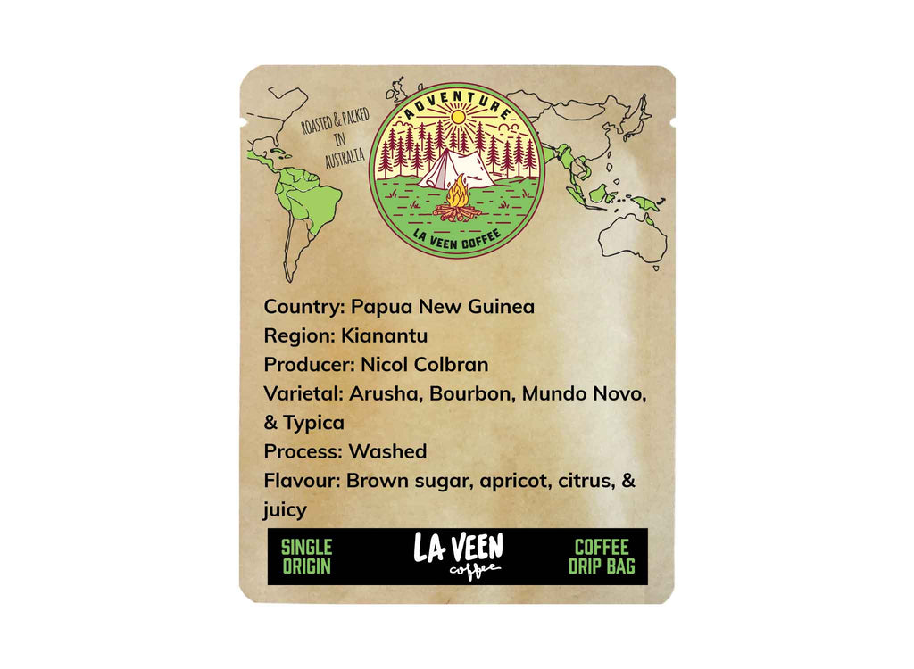 La Veen Adventure coffee drip bag