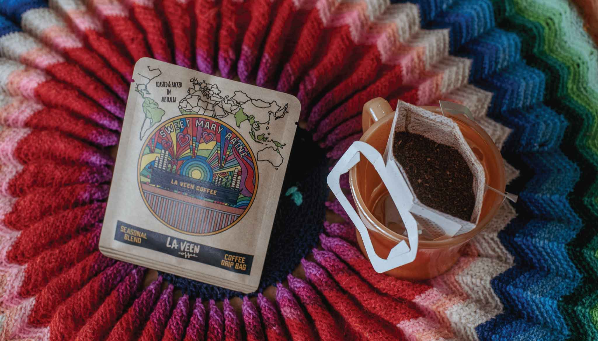 La Veen Sweet Mary Raine coffee drip bag